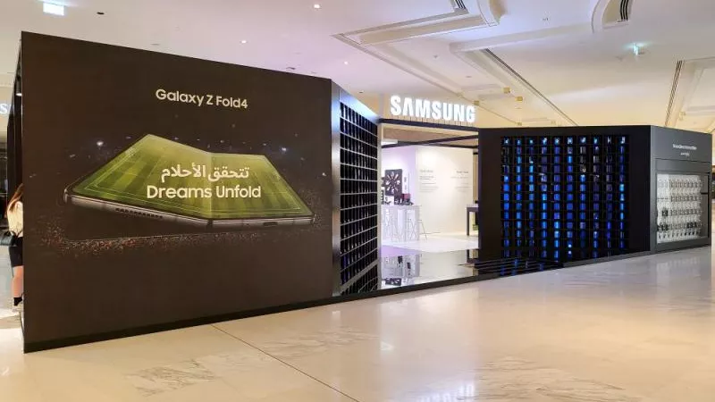 سامسونج تفتتح متجر  Galaxy المؤقت لتقديم تجارب عملية فريدة لعشاق الرياضة