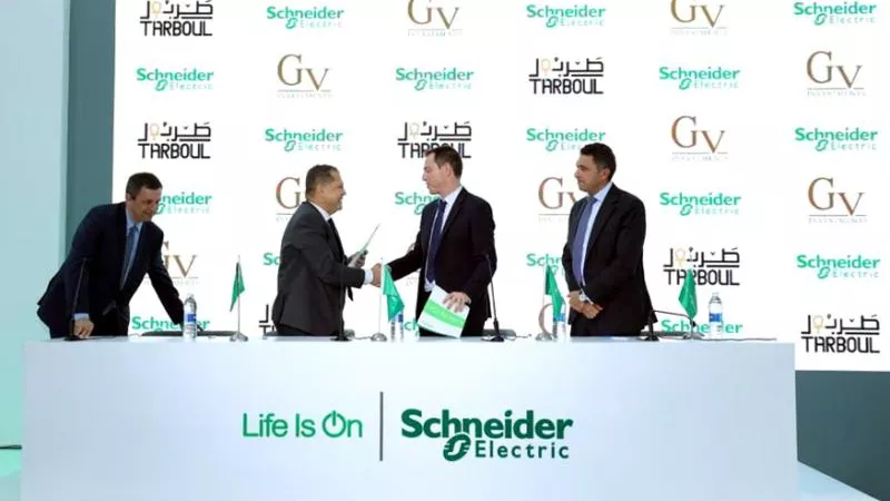 GV للتنمية  العمرانية توقع مذكرة تفاهم مع ”شنايدر إليكتريك” و كذلك اتفاق إطارى مع”طاقة عربية” لتزويدها بحلول الطاقة المتطورة