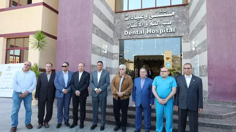 وزير التعليم العالى يتفقد جامعة الدلتا للعلوم والتكنولوجيا بالمنصورة