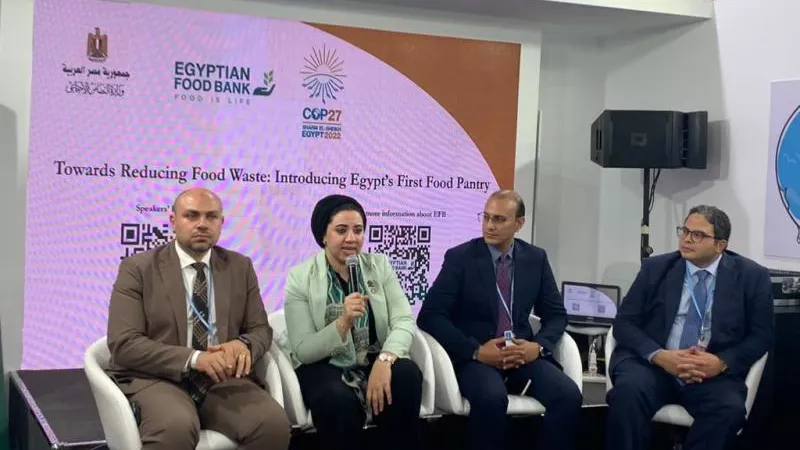 بنك الطعام المصري ودانون مصر يستعرضان جهود مواجهة هدر الطعام على هامش فعاليات COP27