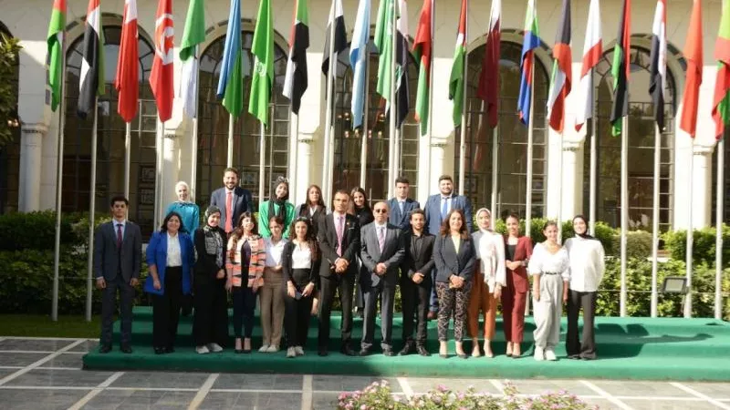بالصور..طلاب الجامعة البريطانية يشاركون فى الجلسة الافتتاحية بالبرلمان العربي تفعيلًا للشراكة