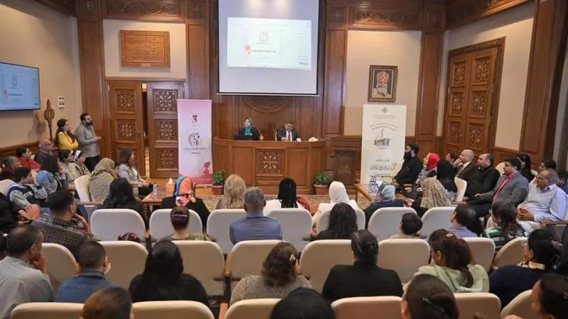 شاهد.. المكتب البابوي للمشروعات ينظم ندوة حول «أهمية التعليم الفني»