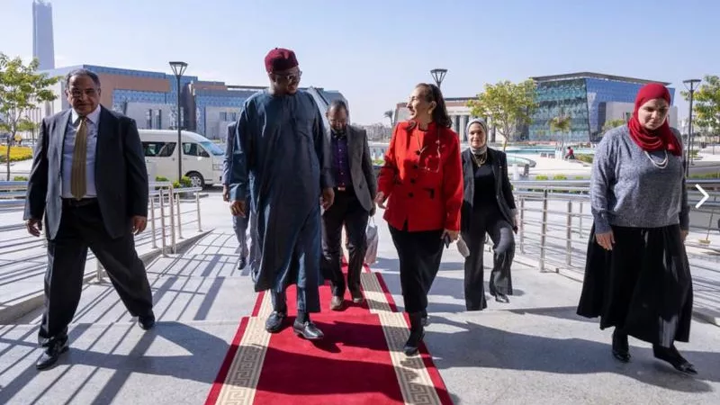 جامعة مصر للمعلوماتية تستقبل وزير الاتصالات والاقتصاد النيجيري لبحث سبل التعاون العلمي والتكنولوجي