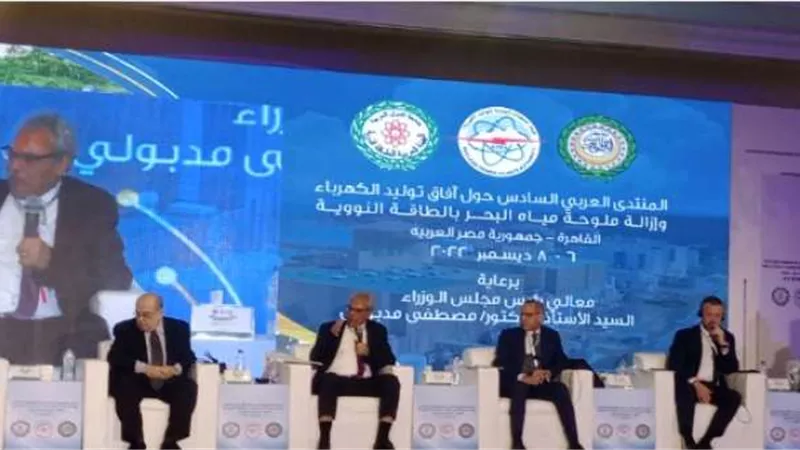 سالم حامدي: اللجوء للطاقة النووية لتوليد الكهرباء وإزالة ملوحة المياه خيار إستراتيجي