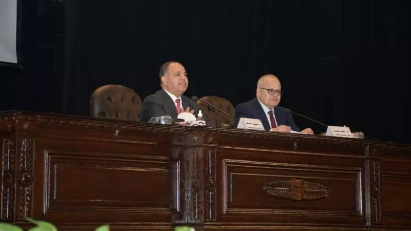 بالفيديو والصور .. وزير المالية في جامعة القاهرة :الاقتصاد المصري بات أكثر قدرة على التعامل مع الصدمات الخارجية