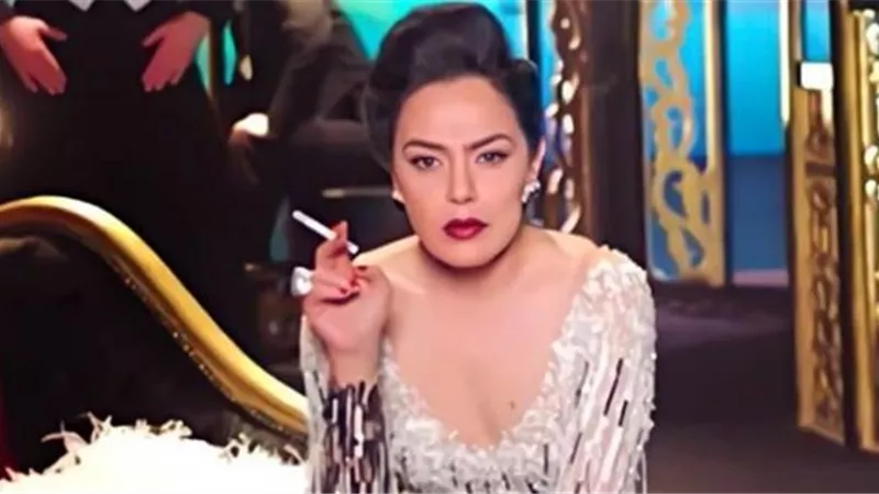 شريهان بـ”سيجارة” في أحدث ظهور لها