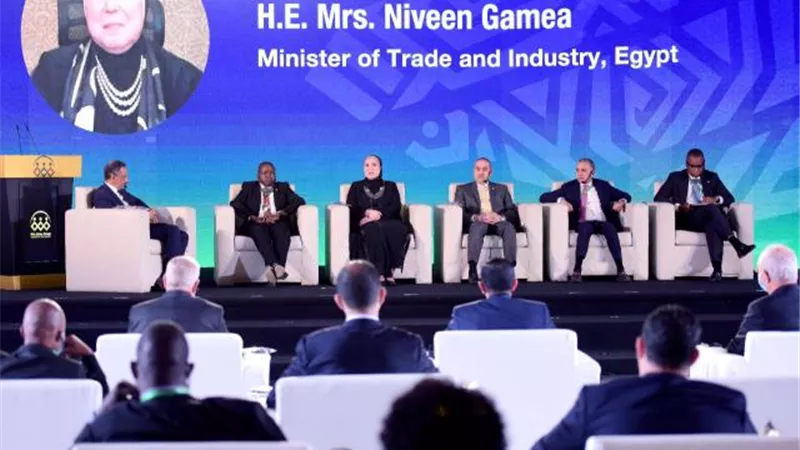 وزيرة التجارة والصناعة: حريصون على تقديم الخبرة المصرية للأشقاء الافارقة  في مجالات إقامة المناطق والمجمعات الصناعية