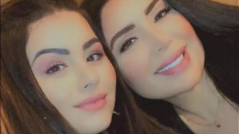 هنادي مهنا وعبير صبري في لوكيشن ”ليلة العيد”