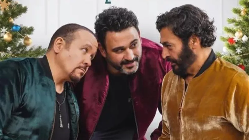 اكرم حسني يروج لأغنيه الجديدة ”السهر والانبساط”