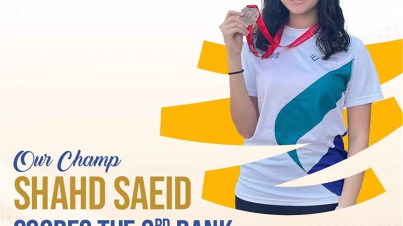 جامعة مصر للمعلوماتية تحصد المركز  الأول في السباحة والثالث في بطولة كرة السرعة