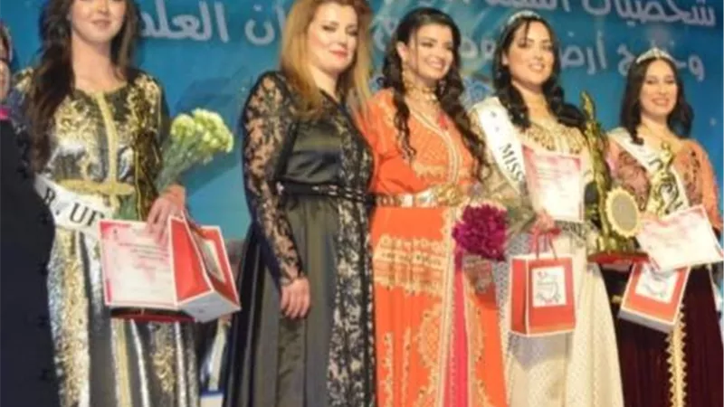 بالصور .. ” نادية مخدة ” تفوز بلقب ملكة جمال المغرب 2022- 2023