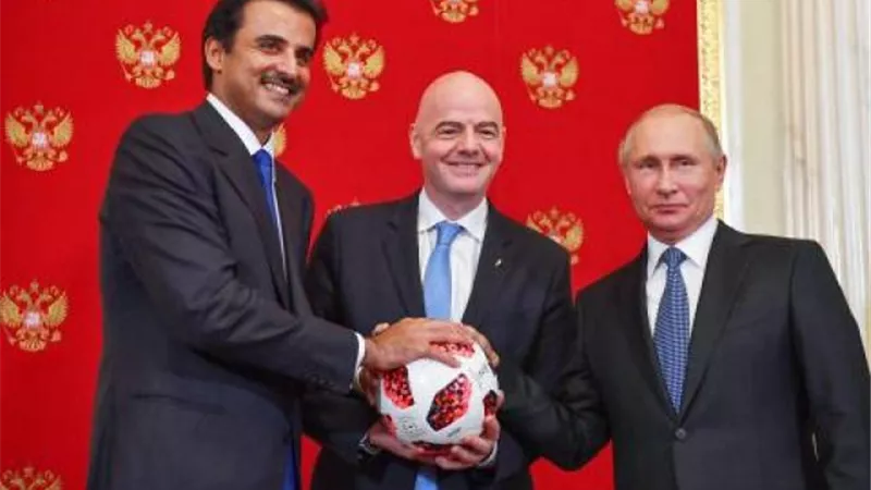 عاجل ورسميا.. سحب تنظيم كأس العالم من قطر