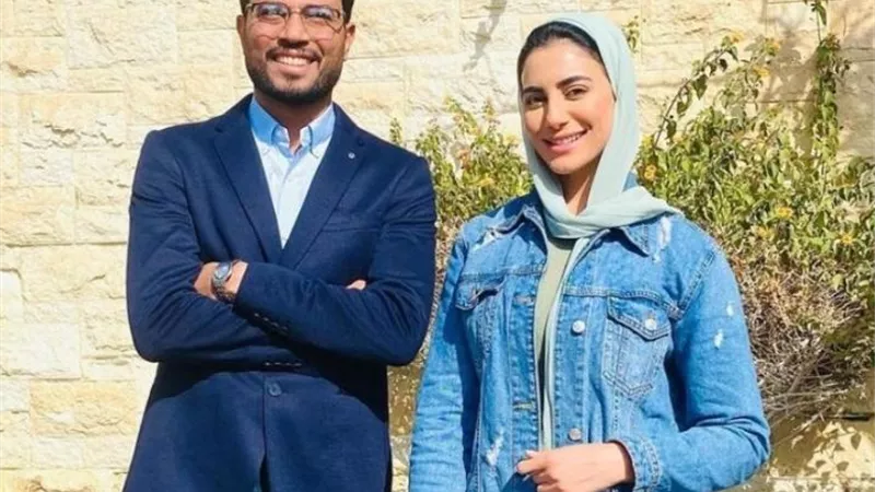 ولاء الشريف من كواليس مسلسل ”جروب الدفعة”