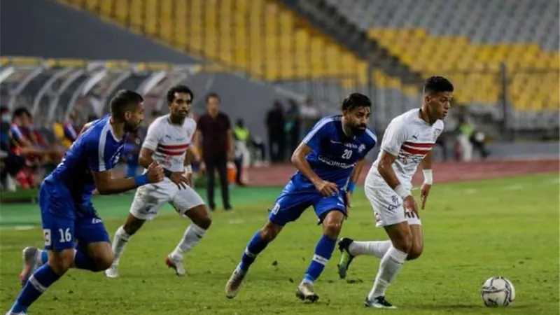 60 دقيقة.. صلاح محسن يفتتح تسجيل الأهداف لصالح سموحة في شباك الزمالك