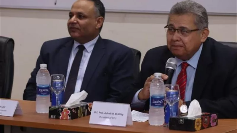 افتتاح مركز البحوث المبتكرة وريادة الأعمال بالجامعة المصرية الصينية