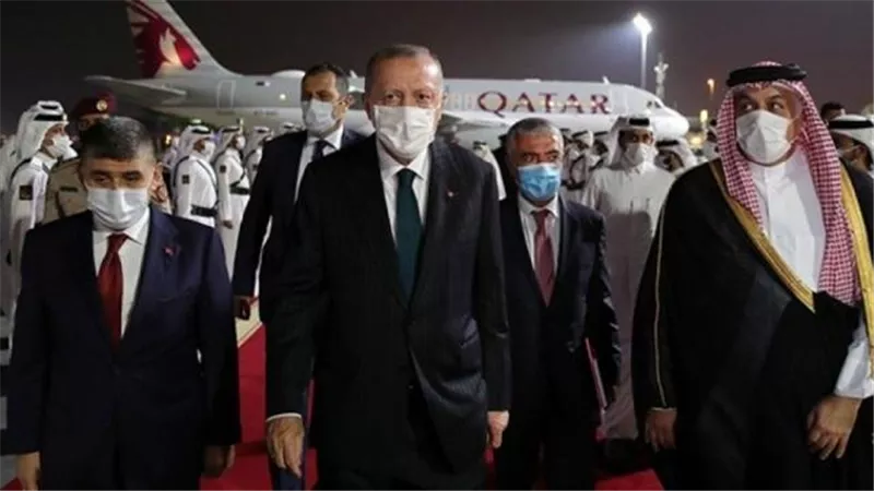 عاجل.. تفاصيل لقاء أردوغان وتميم فى الدوحة