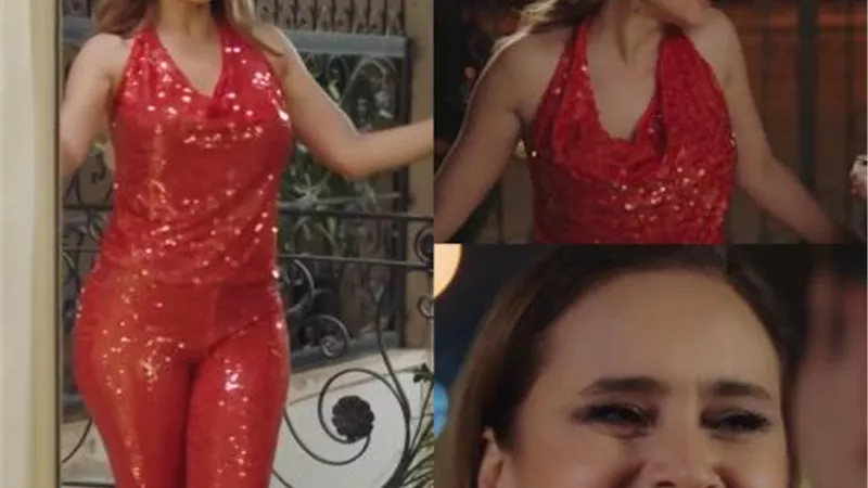 ببدلة حمراء مثيرة.. نيللى كريم تستعرض أنوثتها على السويشال ميديا