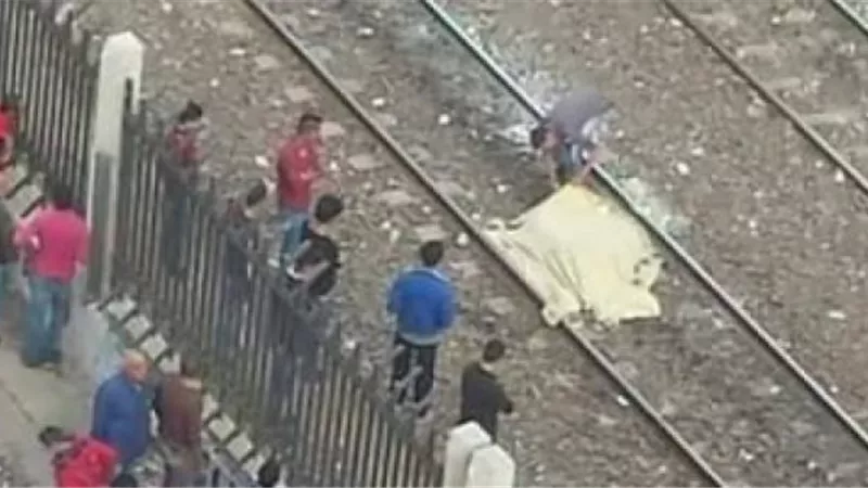 مصرع شخص تحت عجلات القطار أمام منطقة الخيال بطنطا