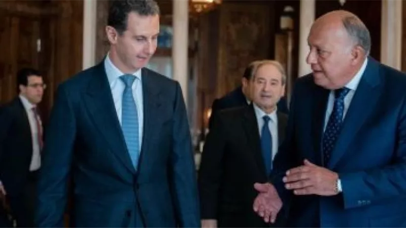 بشار الأسد يشيد بدعم مصر للحكومة السورية في إغاثة المتضررين من الزلزال