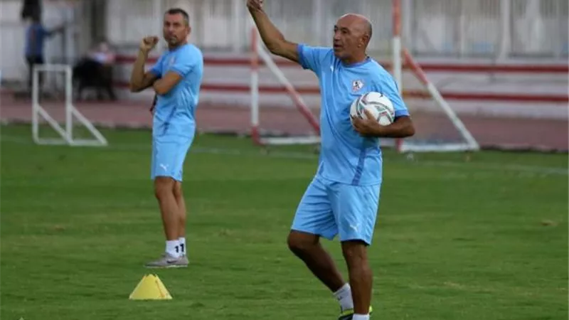 باتشيكو يقود تدريبات بدلاء الزمالك استعدادا لمواجهة الحرس