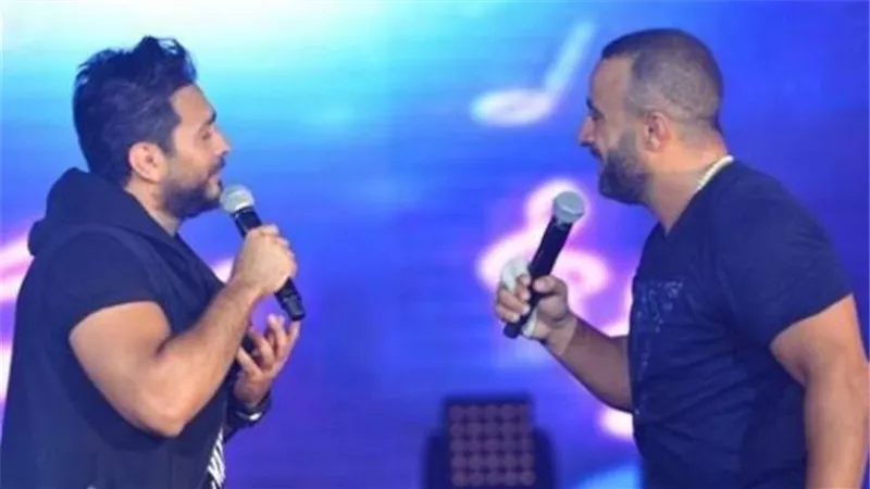 بهذه الكلمات تامر حسني يرد على انتقادات أحمد السقا