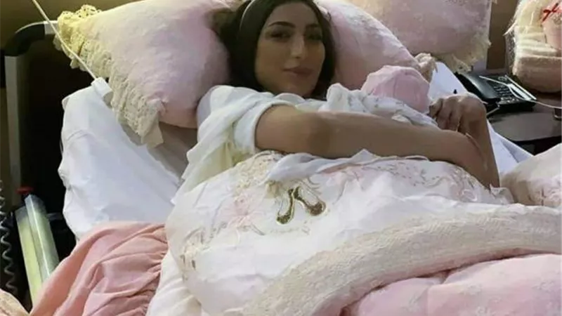 بالصورة.. دنيا بطمة تستقبل مولودتها الثانية وتختار لها هذا الاسم
