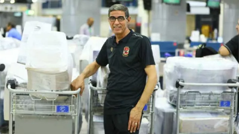 الأهلي يصطحب الشيف الدالي الي المغرب