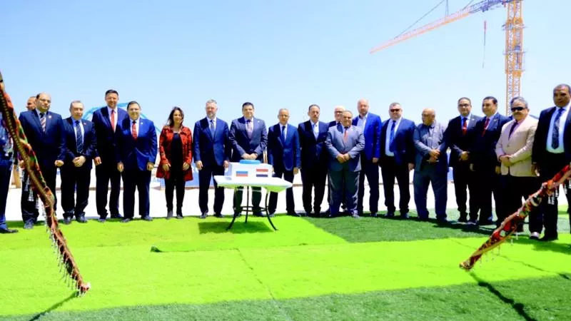 بدء أعمال الصبة الخرسانية الأولى للوحدة النووية الثالثة بمحطة الضبعة