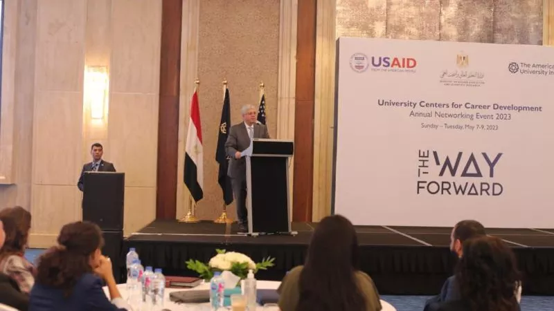 وزير التعليم العالي يفتتح فعاليات المُلتقى السنوي الرابع للمراكز الجامعية للتطوير المهني