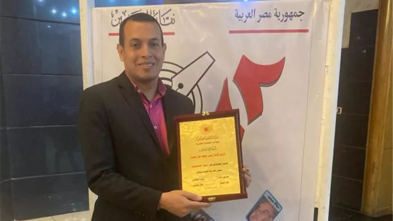 نقابة الصحفيين تكرم زميل حاصل على الماجستير في ” فن المقاله ” خلال حفل جوائز الصحافة المصرية