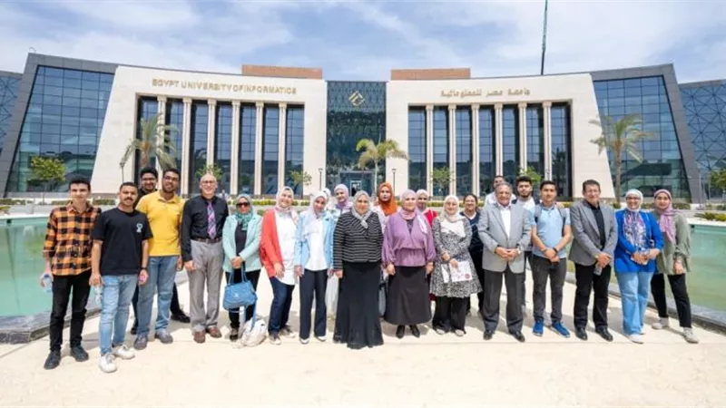 جامعة مصر للمعلوماتية تستقبل وفد من ”حاسبات الزقازيق” لتعزيز التعاون الأكاديمي بين الجامعات الأهلية والحكومية