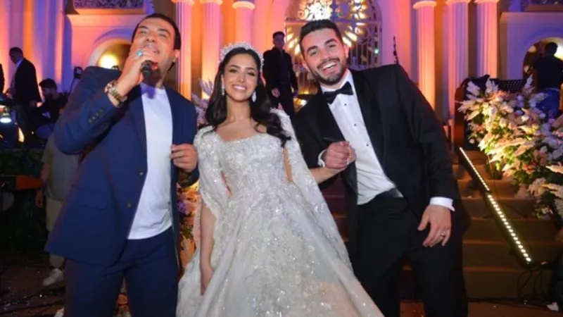نجوم التسعينات يحتفلون بحفل زفاف نجلة حميد الشاعري.. اليك التفاصيل