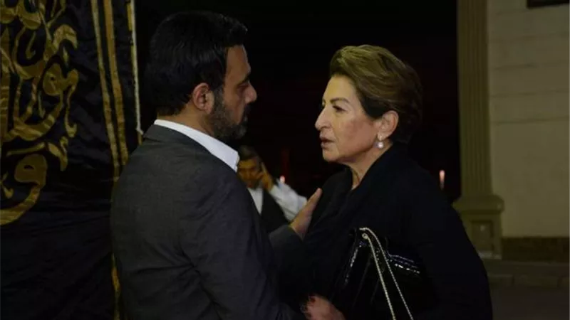 بالصور.. توافد النجوم على عزاء الفنان الكبير محمود ياسين