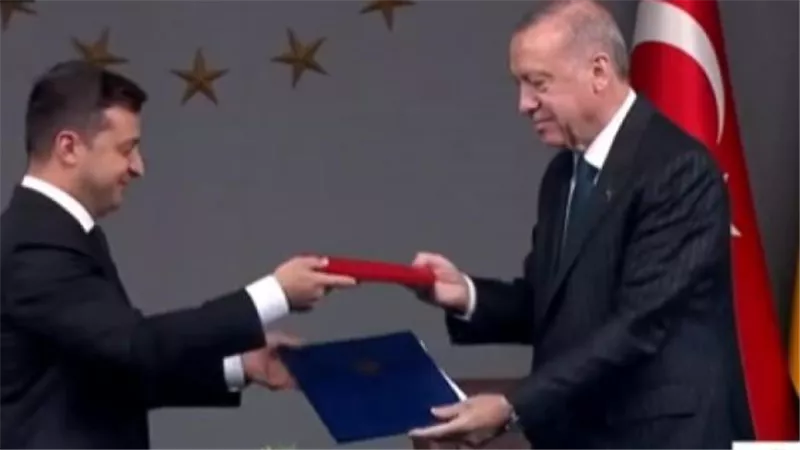 عاجل.. تفاصيل الاتفاق العسكري الذى وقعه أردوغان مع أوكرانيا