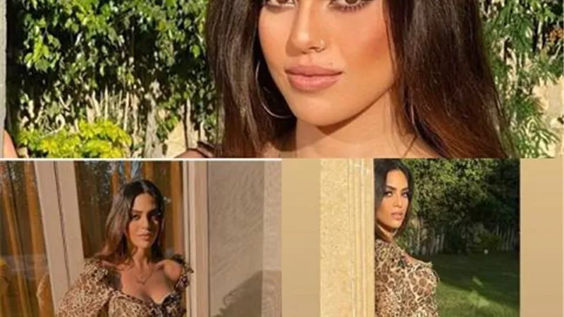 بـ فستان تايجر قصير.. زوجة أحمد صلاح حسني تثير الجدل بصورها المثيرة