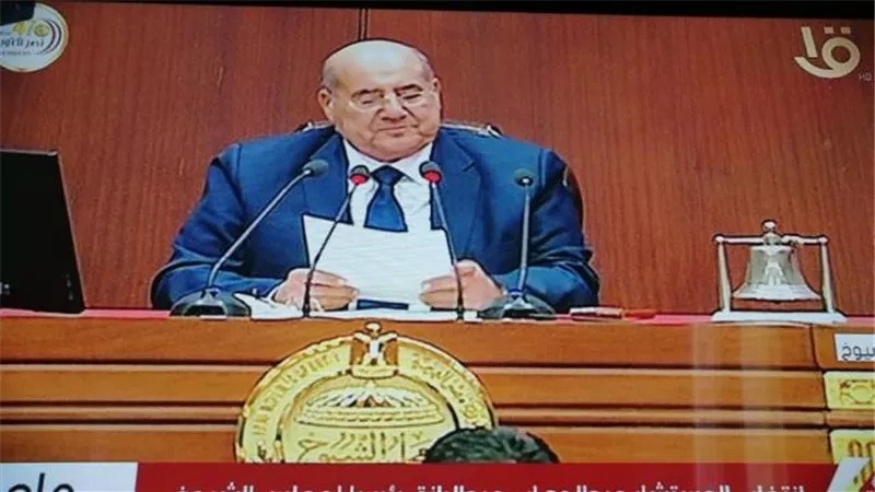 رئيس مجلس الشيوخ يوجه كلمات نارية بعد فوزه .. إليك نصها