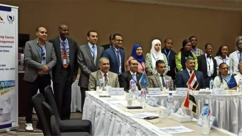 هيئة الطاقة الذرية الدورة التدريبية لبناء الكوادر الأفريقية في مجال رقابة الجودة للمستحضرات الصيدلانية المشعة