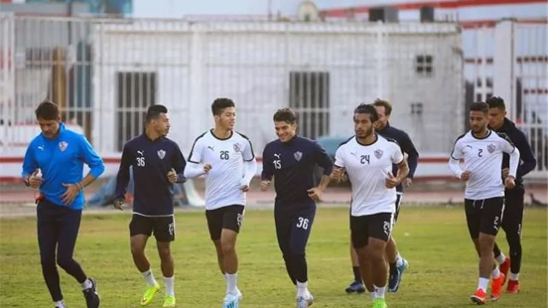 تدريبات تأهيلية وبدنية خفيفة للاعبي الزمالك استعدادا للمباريات المقبلة