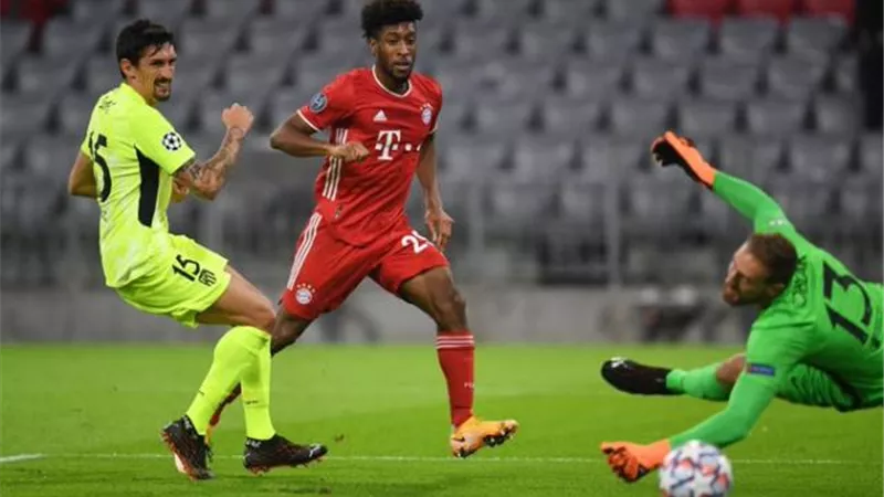 بايرن ميونخ يضرب أتلتيكو مدريد بثنائية في الشوط الأول