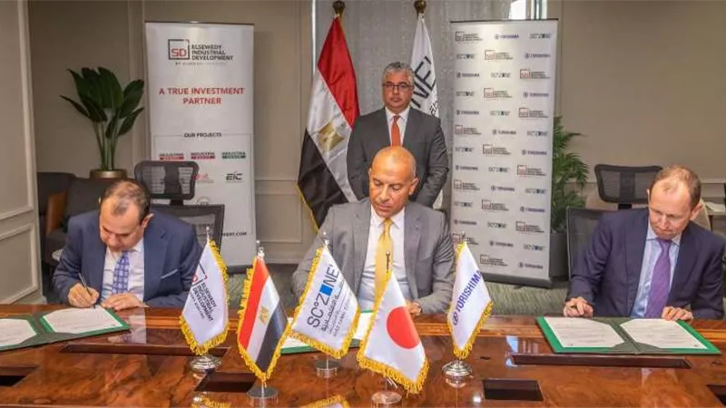 «السويدي» تتعاون مع «توريشيما» اليابانية لاستثمار 5 ملايين دولار في المنطقة الاقتصادية