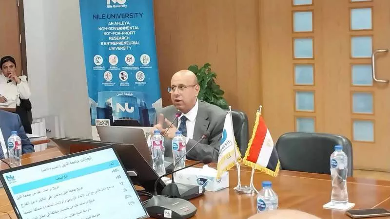 رئيس جامعة النيل :لدينا أكثر من 15 شراكة مع جامعات دولية توفر برامج التبادل والدرجات المزدوجة