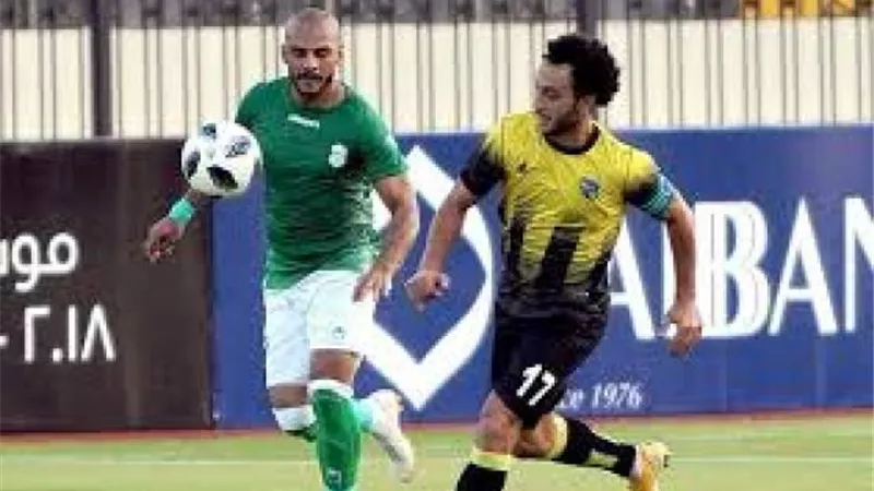 شوط أول سلبي بين الاتحاد والمقاولون العرب بكأس مصر
