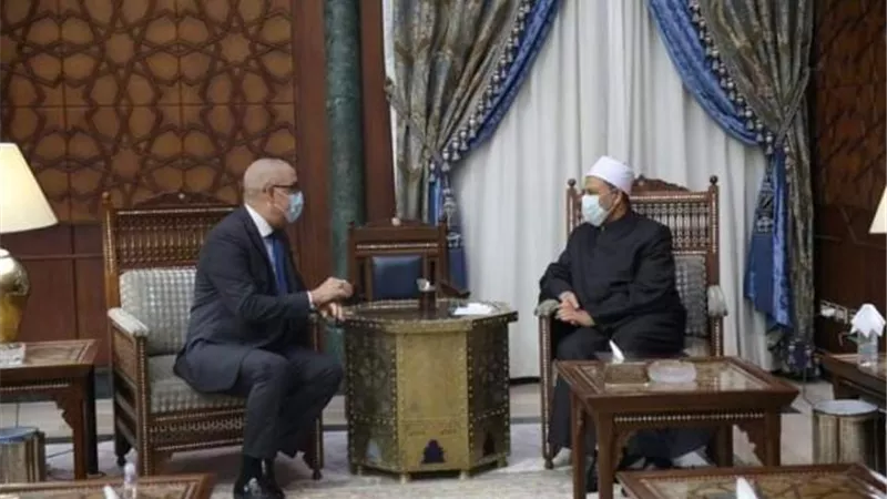 شيخ الأزهر يستقبل وزير الإسكان ويشيد بدوره في خدمة الوطن