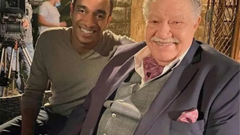 شاهد.. الظهور الأول لـ يحيي الفخراني من كواليس ”نجيب زاهي ذركش”