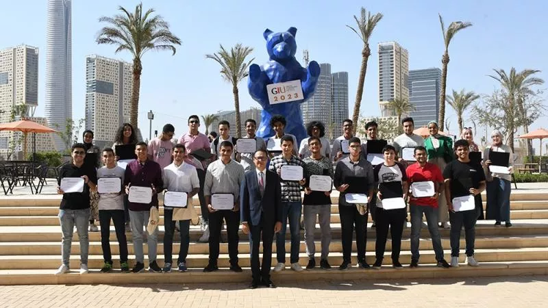 تفاصيل احتفالية الجامعتان الألمانية بالقاهرة والألمانية الدولية بأوائل الثانوية العامة.. صور
