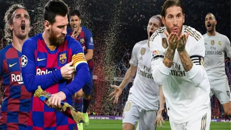 موعد مباراة برشلونة ضد ريال مدريد والقنوات الناقلة