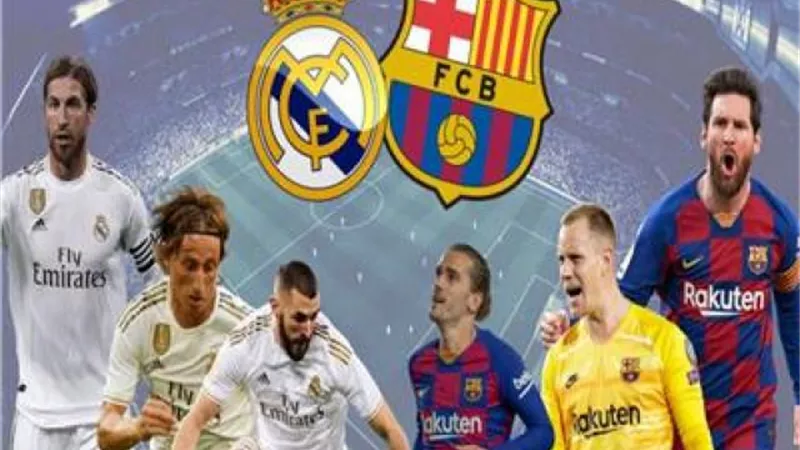 الوصف التفصيلي لمباراة برشلونة وريال مدريد في الدوري الإسباني