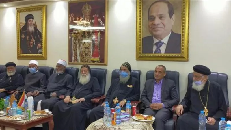 لهذا السبب .. وفد من خريجي الأزهر يزور كاتدرائية رئيس الملائكة ميخائيل بأسوان