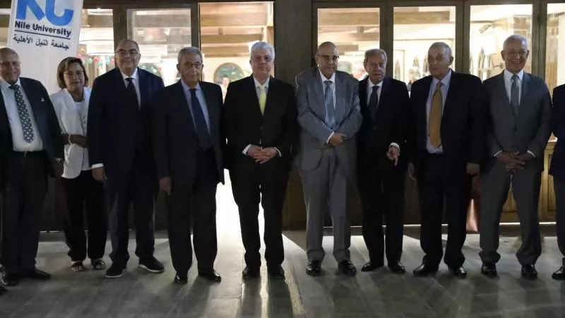 وزير التعليم العالي يشهد حفل تعيين الدكتور محمود محي الدين رئيسًا لمجلس أمناء جامعة النيل الأهلية