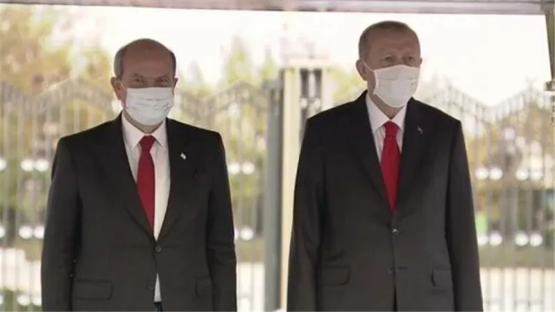 تفاصيل لقاء أردوغان ورئيس جمهورية شمال قبرص التركية الجديد